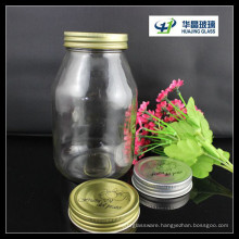 Huajing Hot Sale 30oz Candy Glass Jar